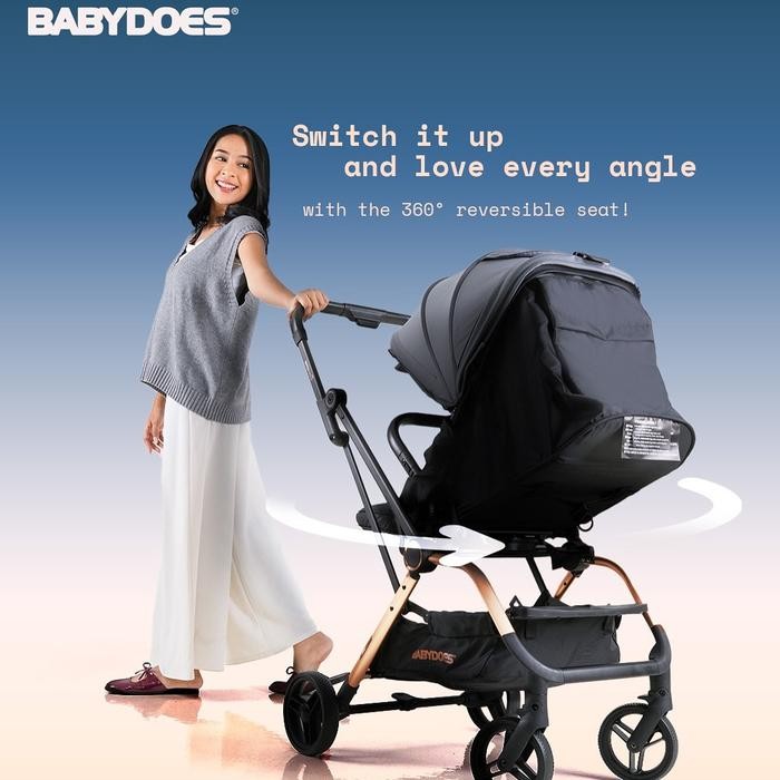 Stroller Babydoes Rotex 360 Derajat / Rotex 2.0 / Rotex Gold Innovative 360 Kereta Dorong Bayi