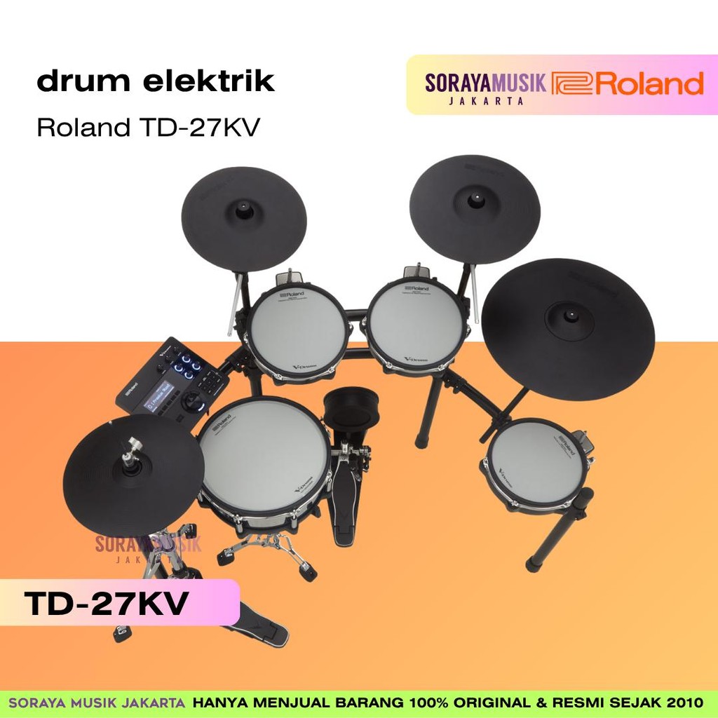 Roland TD27KV V-Drum Set Electric Drum Set