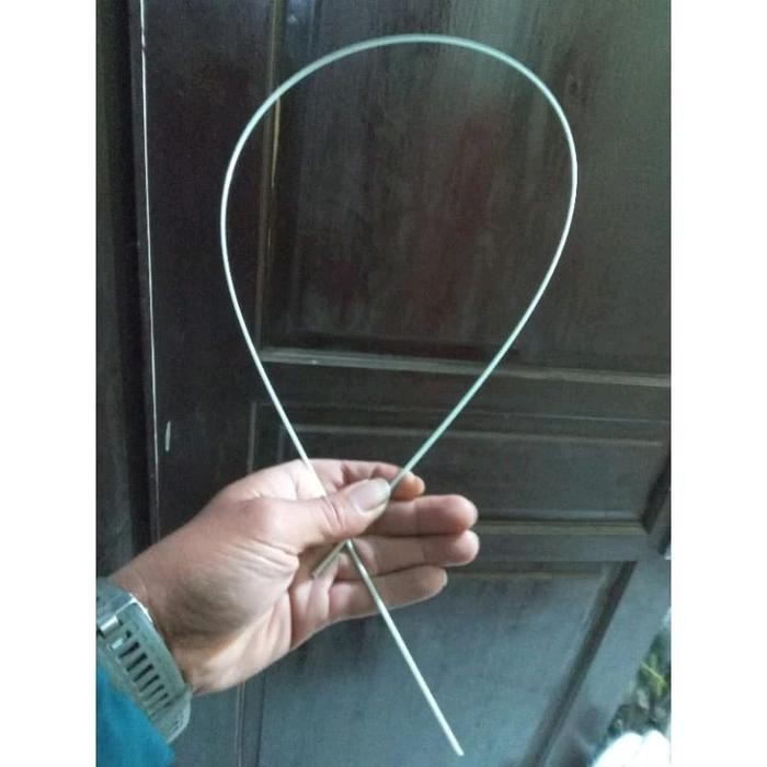 Ruji jeruji fiber telkom optik 4meter bahan joran wader, sangkar burung, sayap layangan dan lain