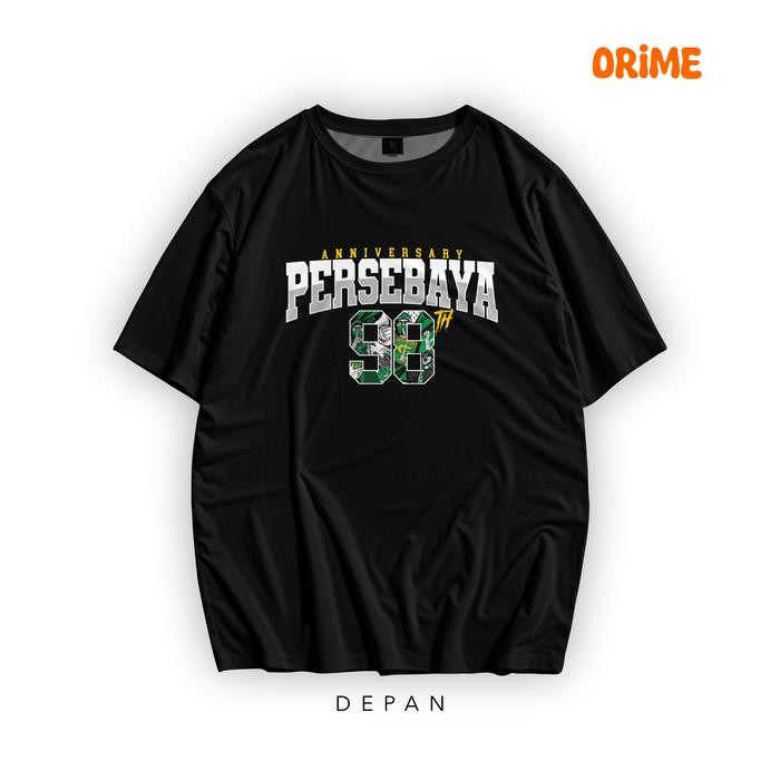 {ME} Kaos Anniversary Persebaya 98 Kaos PersebayaKaos Pesebaya FansKaos Persebaya SurabayaKaos