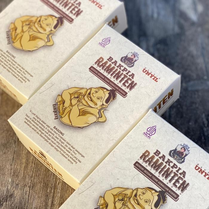 

SIAPKIRIM Bakpia Raminten Dark Cokelat - Unyil Basah (isi 20) - Makanan Khas Yogyakarta READY STOCK