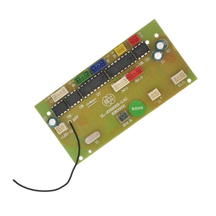 Part Huina 1593 Gearbox Track Motor Board Rc Excavator Alat Berat