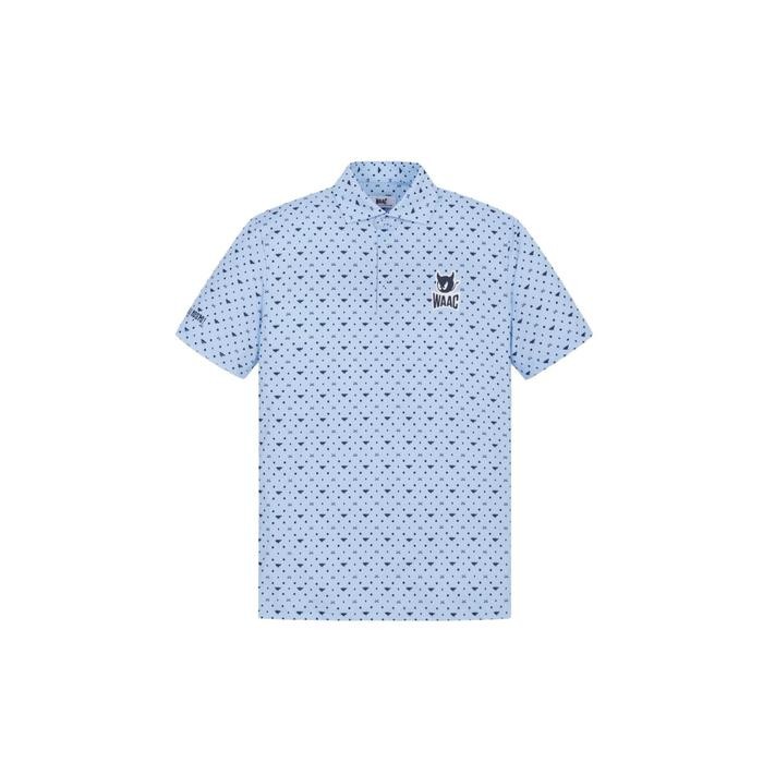 Polo shirt golf pria baju golf pria kaos golf blu pria man