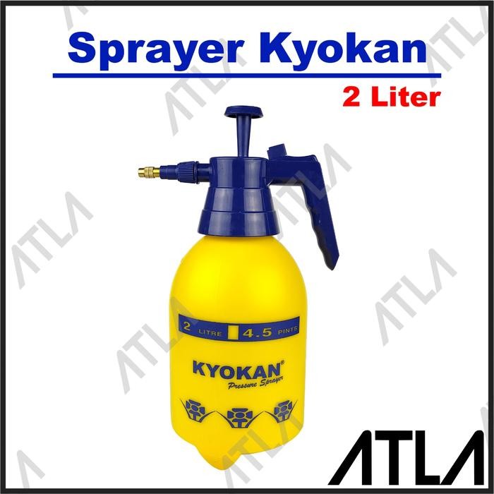 Hand Sprayer 2 Liter Kyokan Pompa Penyemprot Tanaman Hama Dinfektan 2000 Ml Pressure Sprayer 2L