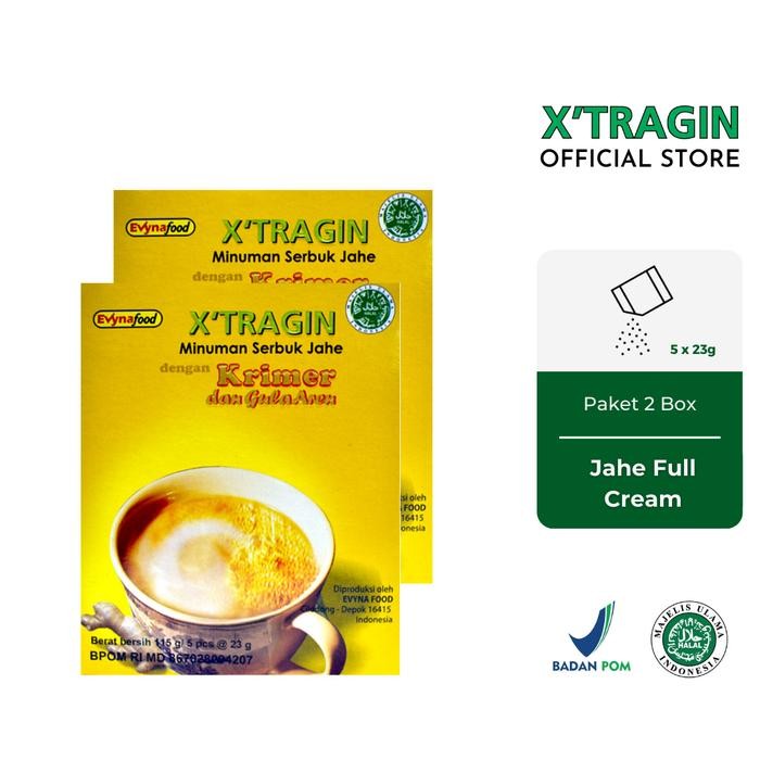 

X'Tragin Jahe Full Cream + Gula Aren Paket 2 Box