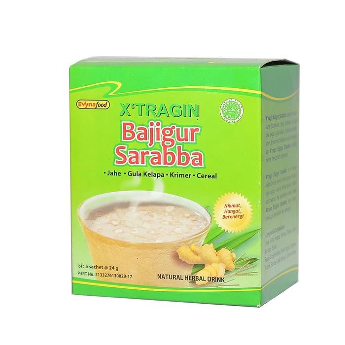 

XTRAGIN BAJIGUR SARABBA DENGAN SEREAL 24 GRAM - 5 SACHET