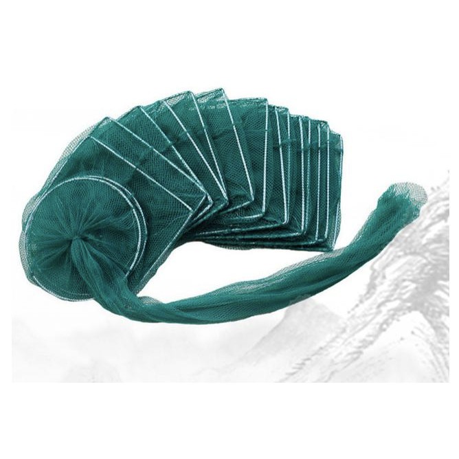 BUBU NAGA 15 METER PERANGKAP IKAN UDANG LOBSTER JARING IKAN JALA HIJAU