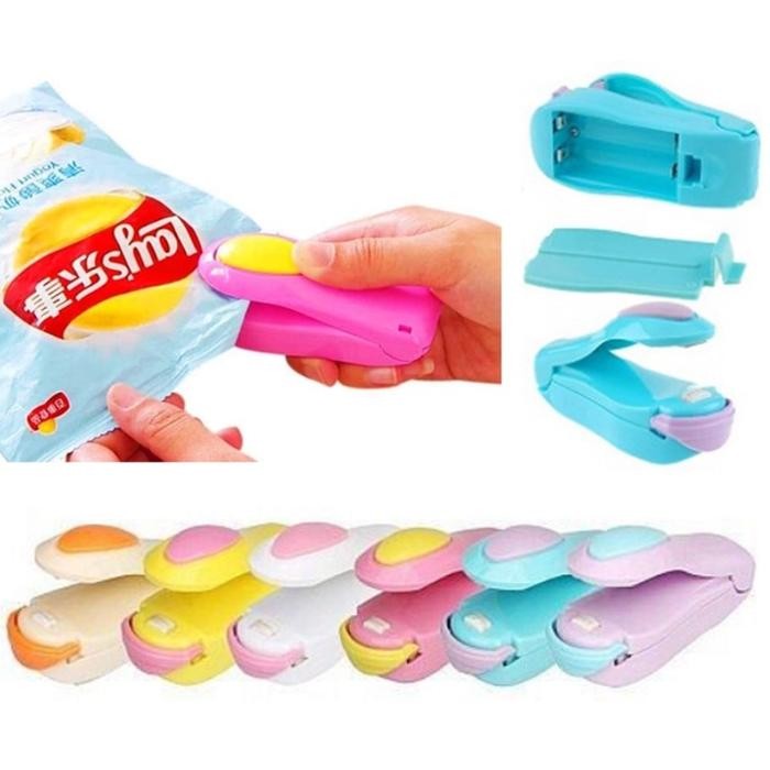 AXNAT Alat Perekat Plastik Elektrik / Hand Sealer Portable Alat Perekat Plastik Makanan Perekat