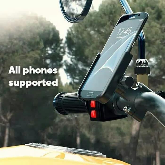 Bepop Holder Hp Gps Di Stang Sepeda Motor Adv Pcx Beat Vixion Dll