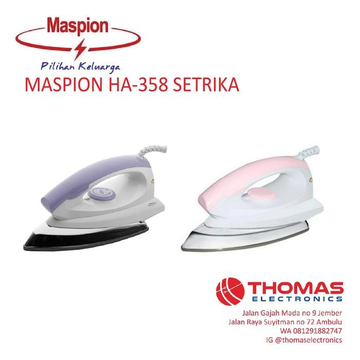 Maspion Ha-358 Setrika Gosokan Automatic Iron