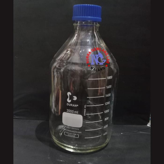 Botol Sampel Duran Schott 2000Ml