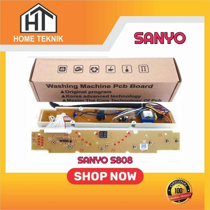 Modul Pcb Mesin Cuci Sanyo Aqua Asw85Sb Asw86Sb Aqw85Sb Aqw86Sb