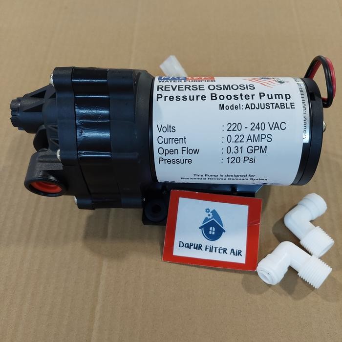 Pompa RO MICRON 24 vdc - Taiwan / Pompa Reverse Osmosis RO