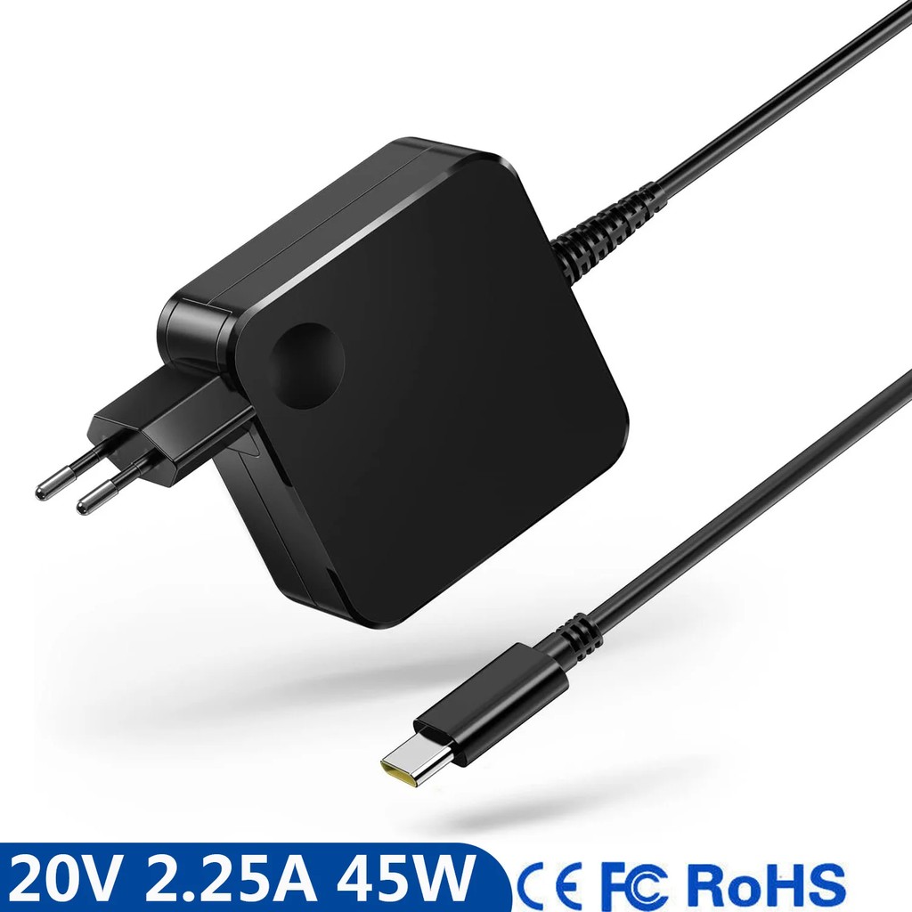20V 2.25A 45W Laptop AC Adapter Charger for Lenovo Chromebook 300E C340 500E 100E 300E,C340-11,14W,C