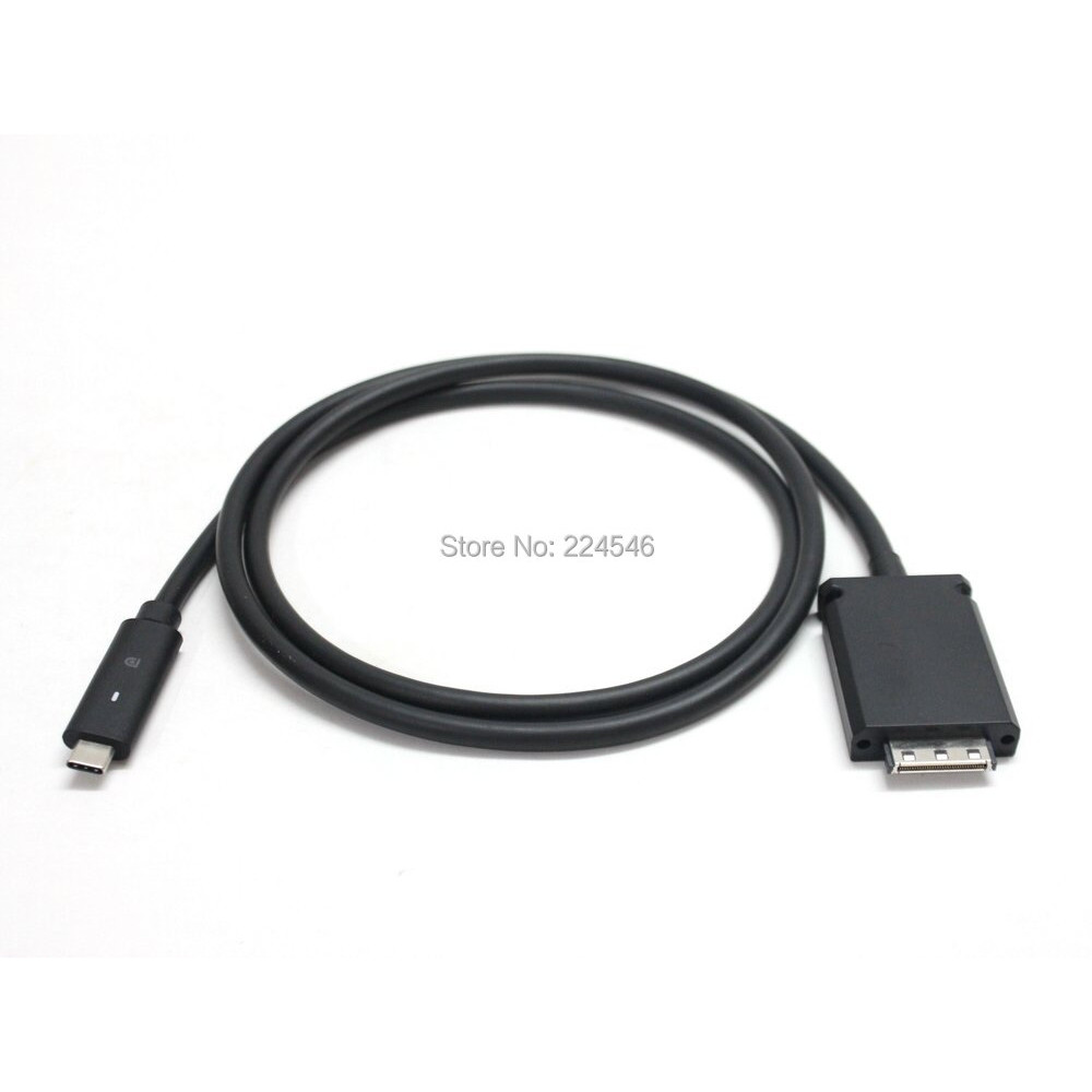 USED USB-C Dock thunderbolt Cable Cord 120cm for Dell WD15  Docking Station Dell K17 K17A K17A001 Do