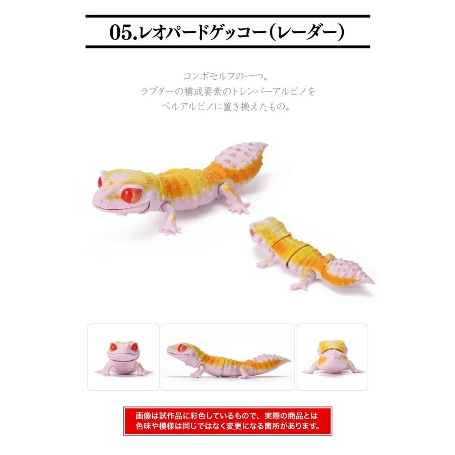 Ikimono Repti figure kadal tokek Leopard Gecko Gashapon Gacha Bandai capsule toy dango mushi - radar