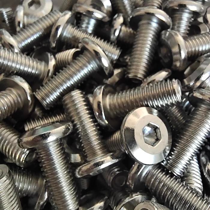 BAUT JCBC M8 x 20 mm STAINLESS / BAUT KNOCK DOWN M8 x 20 stainless /M8x20 *