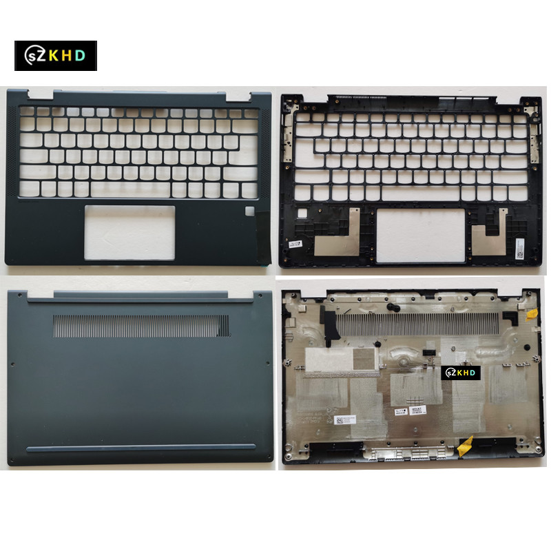 New Original For Lenovo YOGA 6-13ALC6 ARE Dark Blue Palmrest Upper Case Laptop Bottom Cover Base Cas