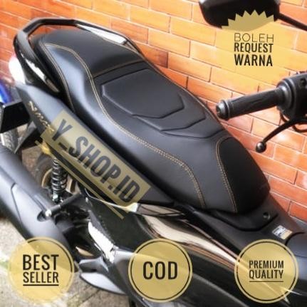 Cover Sarung Kulit Sadel Motor Nmax Full MBtech Pres Anti Rembes