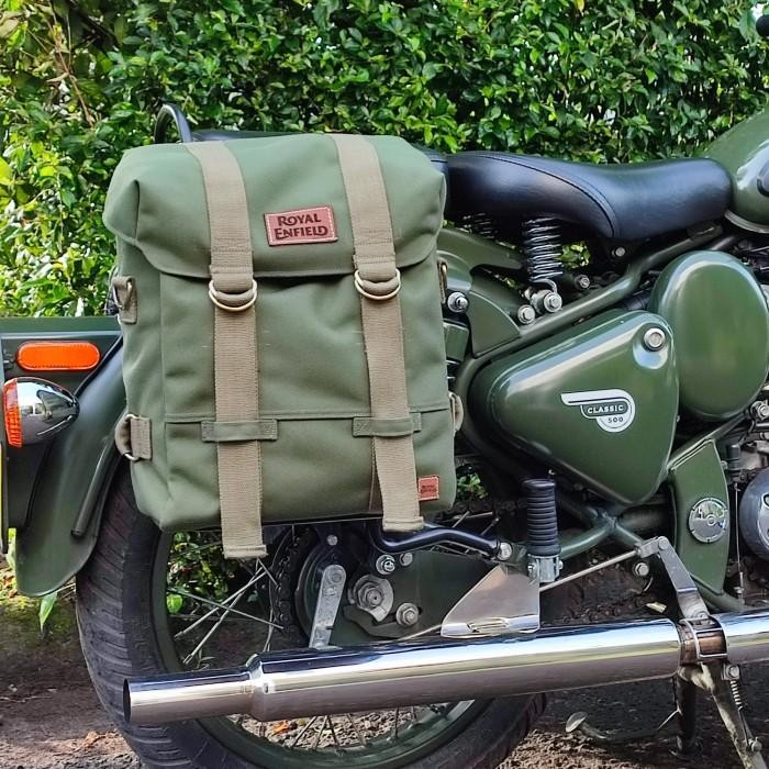Sidebag Royal Enfield Army Green