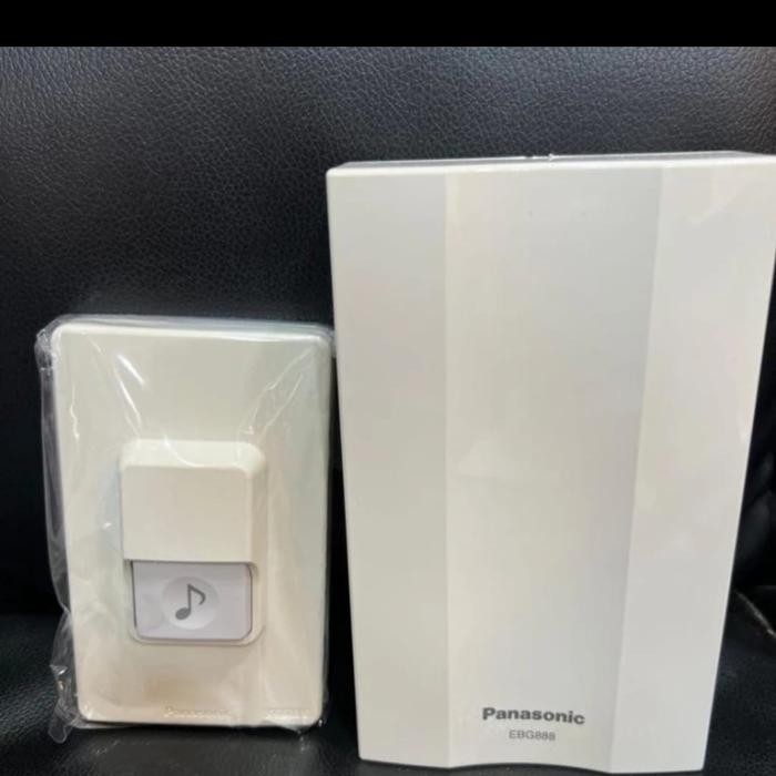 komplit set bel knop bell listrik rumah panasonic
