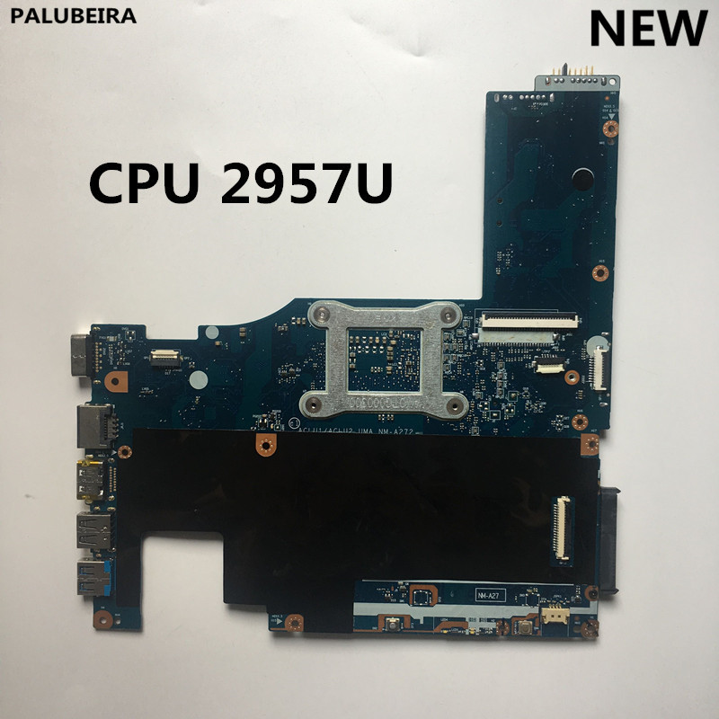 PALUBEIRA NEW ACLU2 MB W8S UMA mainboard For Lenovo G50-70 Z50-70 SR1DV 2957U CPU laptop motherboard