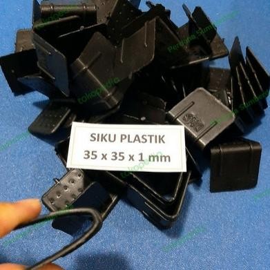 1 Kg Siku Plastik Pelindung Sudut Karton Packingan / Strapping Corner