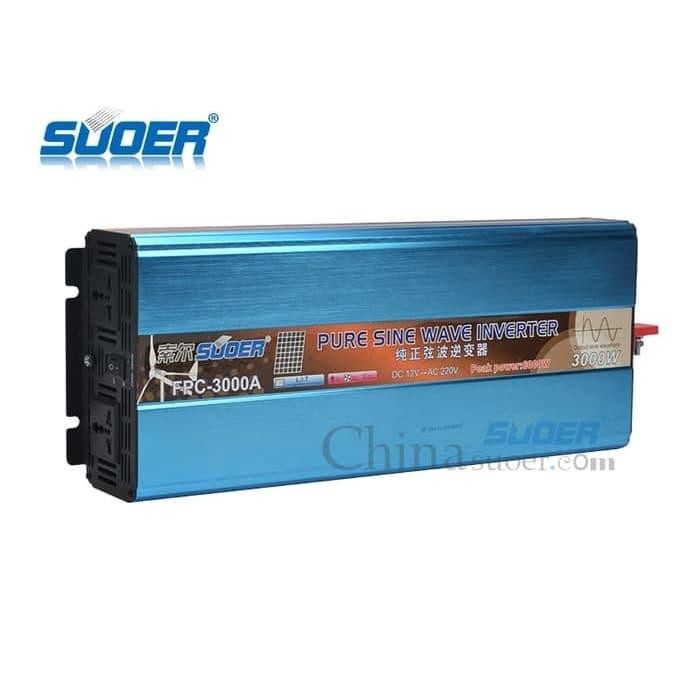 Suoer Fpc 3000A Power Inverter Pure Sine Wave 3000w Sinus Murni 3000w