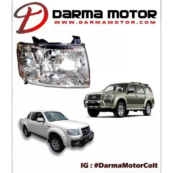 Terpopuler Headlamp Ford Ranger 2006 - 2008 (Lampu Depan Ranger)