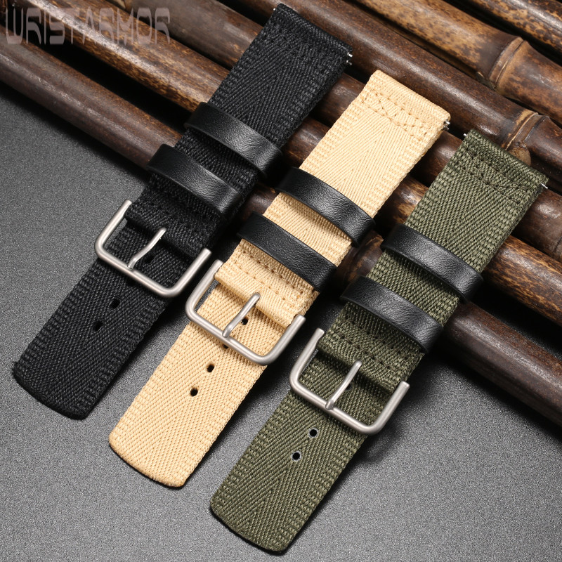 Nylon Watchband For Casio PROTREK Series PRW-6600 PRG-600Y PRG-650 PRG-600 Waterproof Sports 24mm Ny