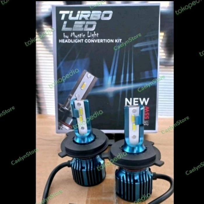 Paling Laris Led Turbo H4 Turbo Led Lampu Led H4 Headlamp Mobil 2Pcs