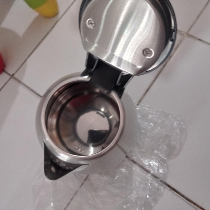 teko air panas listrik electric kettle maspion ori stainless 1.8 liter masih ready