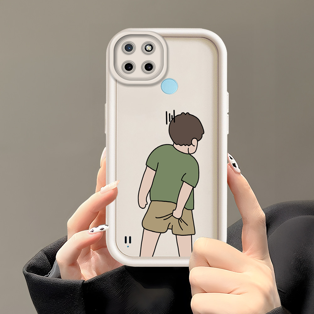 Casing Hp Untuk Case Phone Softcase Lucu Cassing Untuk Realme C21Y C25Y Kartun C82137