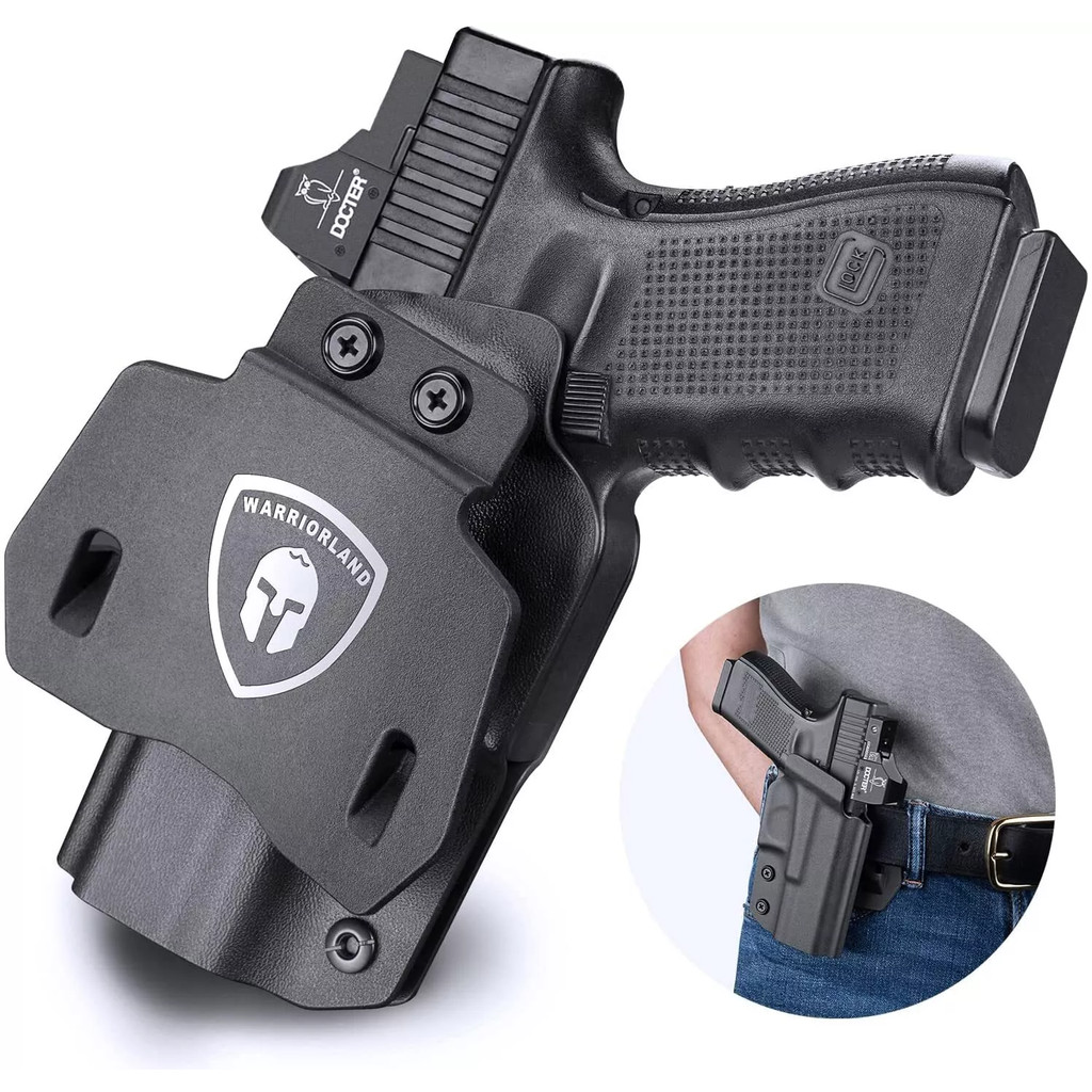 OWB Kydex Holsters For Glock 17 G19 19X G26 32 G44 G45 Gen(5 4 3 2 1) Pistol Right Hand