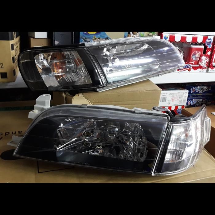 Terlaris 212-1193P-Rd-2A-Headlamp-Great Corolla With Sein