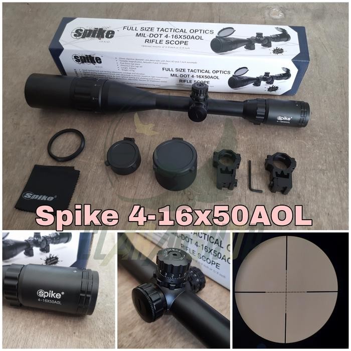 Langsung Di Co Teleskop Spike 4-16X50 Aol