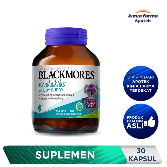 Blackmores Koala Kids Study Buddy 30 Kapsul / Suplemen Anak / Kimia Farma