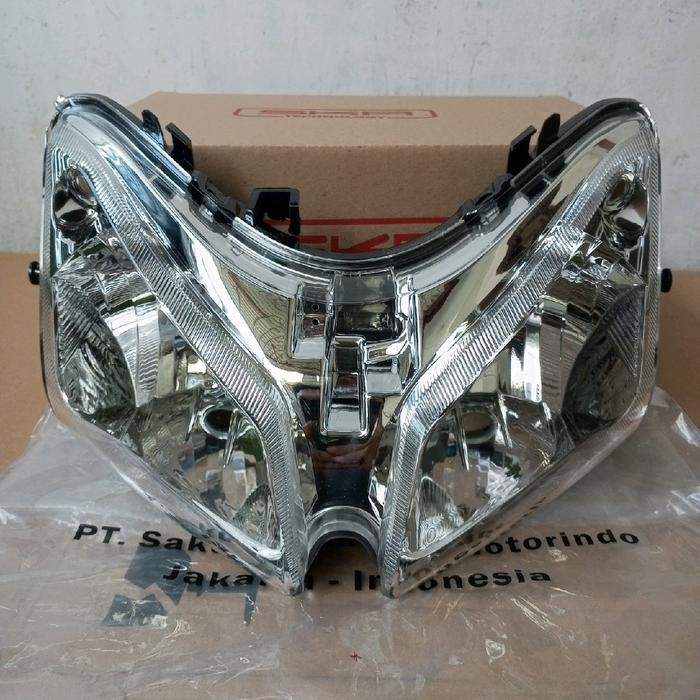 Promo Reflektor Plus Mika Lampu Depan Vario Cw 110 Karbu ( Bukan Vario Techno 110 Karbu ) Motor