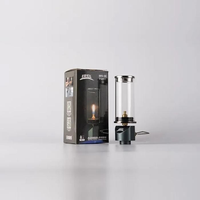 BRS - 55 Lentera Camping Lampu Gas Outdoor Candlelight Windproof