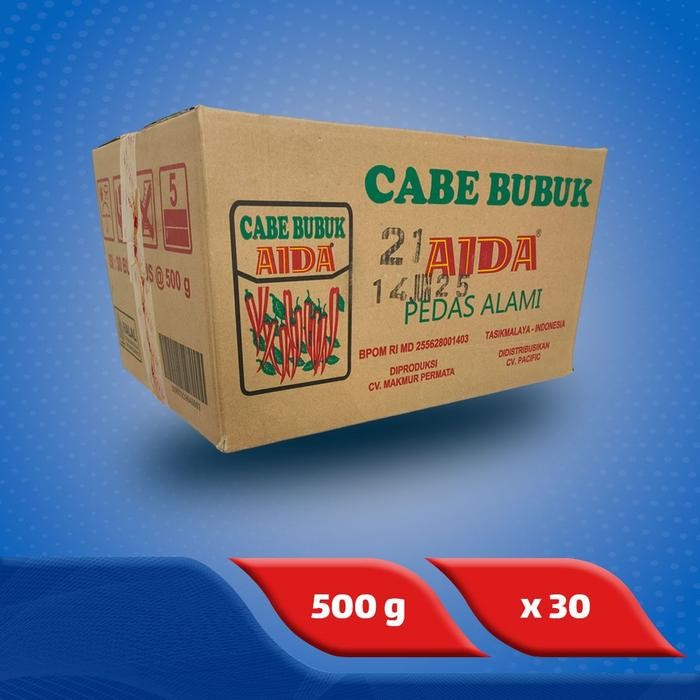 

Aida Cabe Bubuk / Giling 500 g x 30 pcs