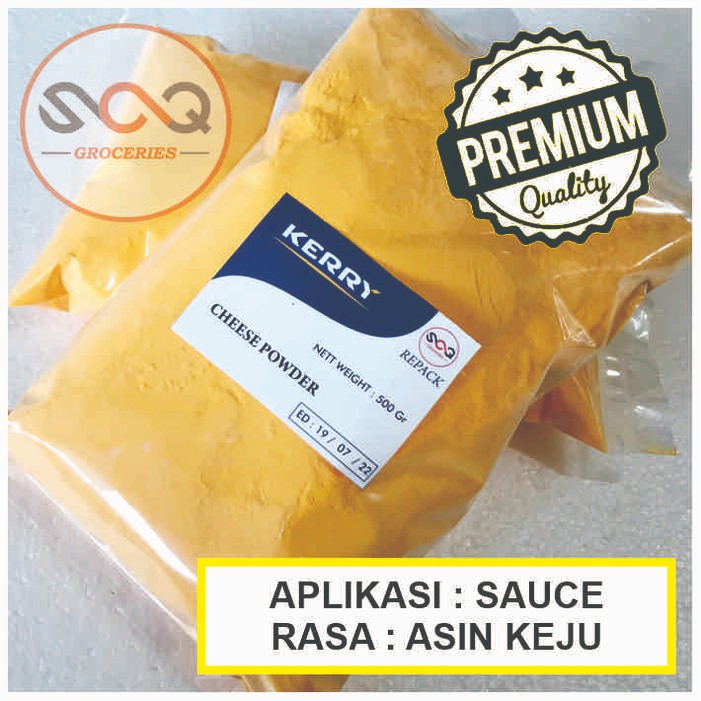 

Kerry Cheese Powder 500gr / Keju Bubuk Murni 500gr