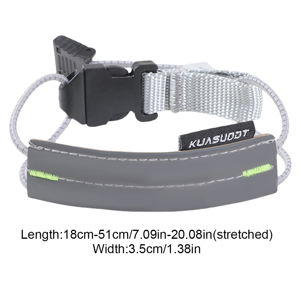 

Reflective Cycling Pants Cuff Band High Visibility Trouser Leg Straps Biking Safety Bands for Night