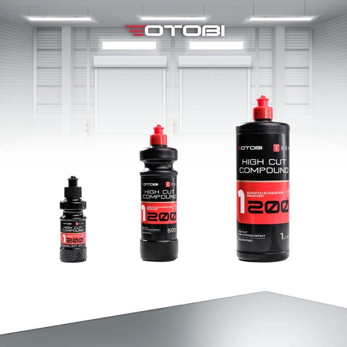 Otobi Heavy Cut Compound 1200 Kompon Penghilang Baret & Defect Parah Bekas Amplas Car Mesin *