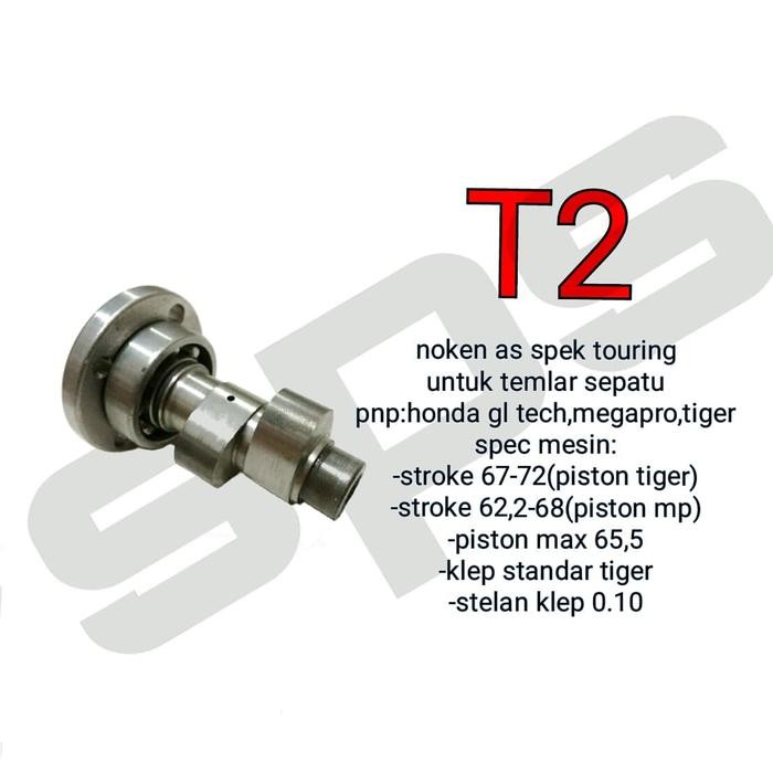 noken as tiger racing spek touring tipe T2 buatan boskot *