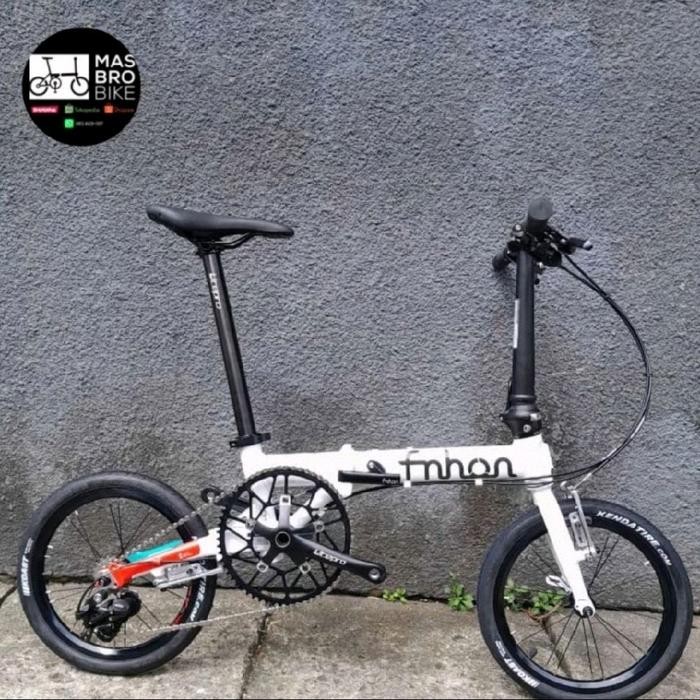 Sepeda Lipat Fnhon Freedom 16 Inc 1 X 5 Speed Wheelset Mialo