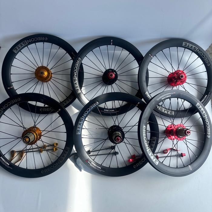 Wheelset Velg Jangkrik Syte Recon 20 + 451 Syte Recon 6 Bearing Bahan Alloy Bearing Bering Discbrake