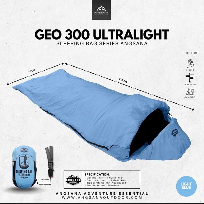 Sleeping Bag Angsana Geo 300 Compression Sack Limited Edition