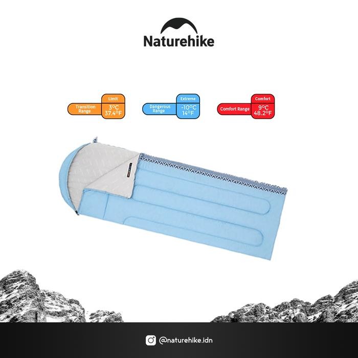 Sleeping Bag Naturehike Nh21Msd07 Envelope Hoodie Sb