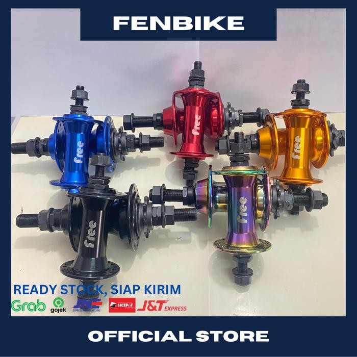 Hub Freehub Bmx Free 9T 36H Jangkrik Alloy Bearing
