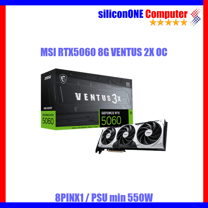 MSI RTX5060 8G VENTUS 3X OC